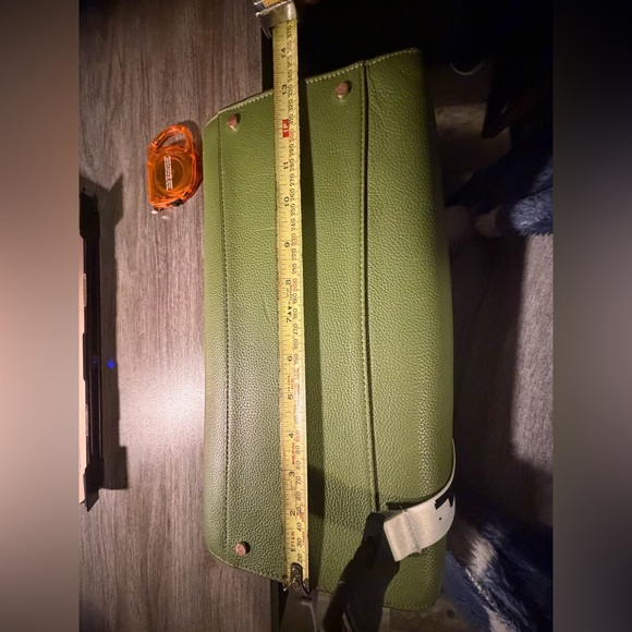 Kate Spade Forest Green Leather Tote - Picture 11 of 13